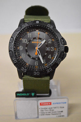 NEW Timex Men's Expedition Gallatin Watch Green/Black