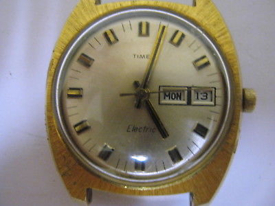 Vintage Man's Timex Electric Day/Date Watch