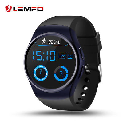 LEMFO LF18 Bluetooth Smart Watch Phone SIM Pedometer Heart Rate For Android iOS