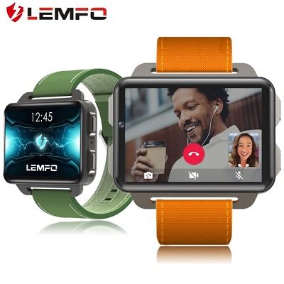 LEMFO LEM4 Pro Bluetooth Smart Watch 3G GPS Heart Rate Monitor For Android iOS