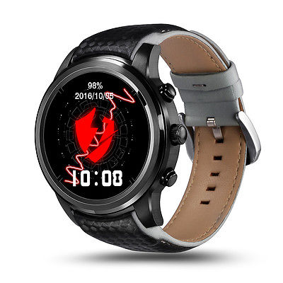 Lemfo LEM5 Bluetooth Wireless 3G SIM GPS WiFi Smart Watch Phone For Android IOS