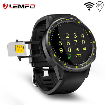 LEMFO F1 Smart Watch GPS Compass Camera Sports Watch Heart Rate For Android iOS