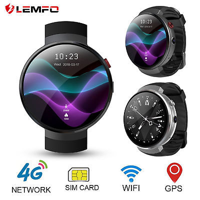 LEMFO LEM7 Pro LTE 4G OLED Smart Watch 1G 16G 2MP Camera For Android  IOS 7.0