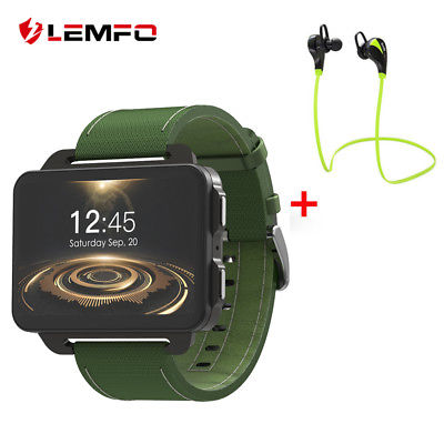 LEMFO LEM4Pro 2018 Men Smart Watch Phone 3G SIM 1/16GB GPS WIFI For Android iOS