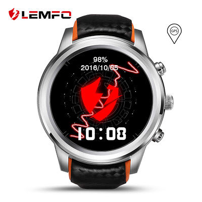 LEMFO LEM5 Pro Smart Watch Phone 3G SIM 16GB WIFI GPS Pedometer For Android IOS