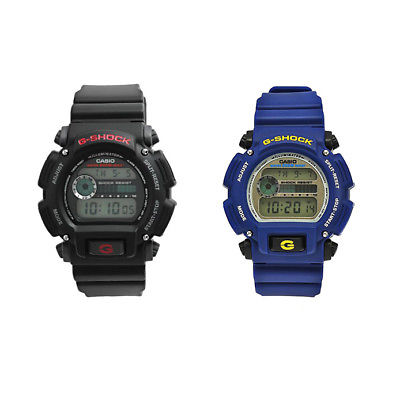 Casio Men's DW9052 G-Shock Digital Watch Blue or Black (Choice of Color)