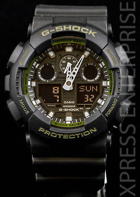 NEW WITH TAGS Casio Gshock X-Large Ana-Digi GA100L-1A BLACK Watch