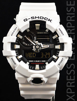 NEW WITH TAGS Casio Gshock X-Large Case Ana-Digi GA700-7A WHITE Watch