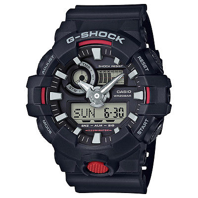 -NEW- Casio G-Shock Black Watch GA700-1A