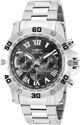 Invicta Specialty 19696 Men's Round Black Roman Numeral Chronograph Watch