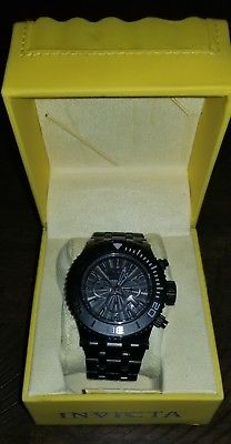 INVICTA 23939 SUBAQUA SPECIALTY SAS STEALTH BLACK CHRONOGRAPH WATCH