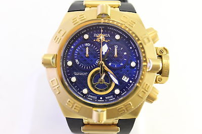 Invicta Mens Subaqua Noma Iv Quartz Chrono Watch Goldtone 16145