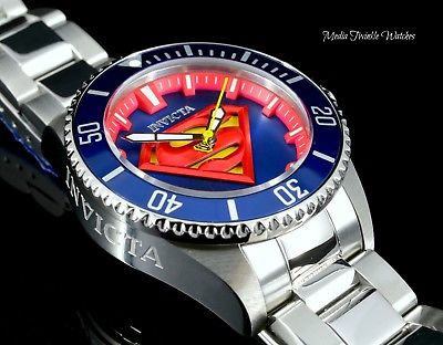 38MM LADY Invicta DC Comics SUPERMAN Grand Diver LimitedEdition Automatic Watch