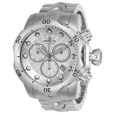 Invicta Venom Mens Quartz 53.7mm Antique Silver Dial-Model 23885