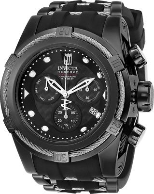 Invicta JT Mens Quartz 53mm Black Dial-Model 20413