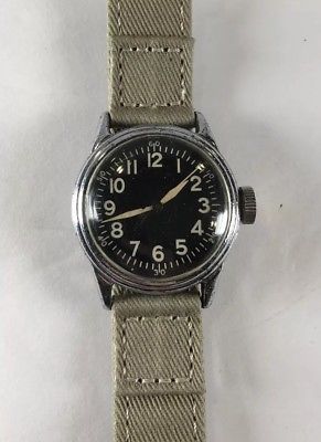 WW-2 Elgin A-11 Military Watch Working