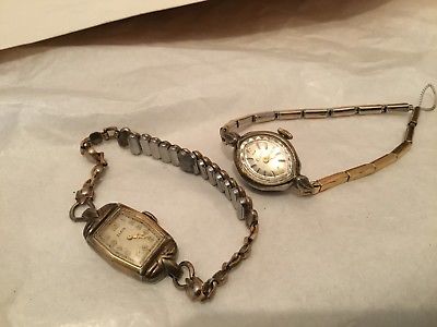 VINTAGE  ELGIN LADIES WATCHES WATCH - Two Of Them