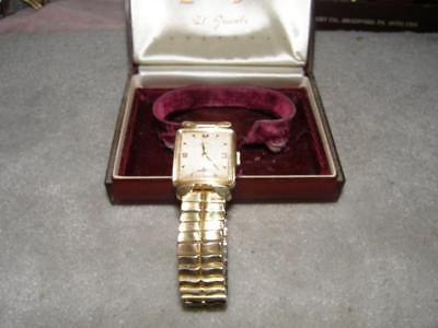 21 Jewels Lord Elgin Wrist Watch With Original Box