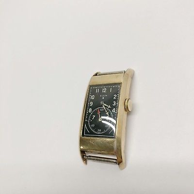 Vintage Elgin 10K Gold Filled Wrist Watch (no band)