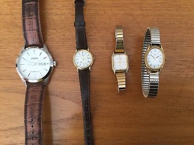 4 Watches - Men�s Lorus, Ladies Accurist, Lorus and Pulsar/Expanding Strap