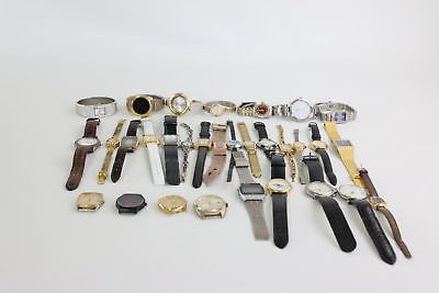 30 x Vintage Ladies&Gents QUARTZ Wristwatches Untested Inc. Avia, Timex&Accurist