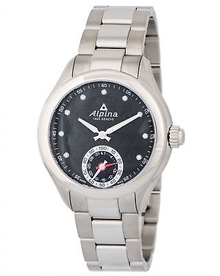 ALPINA LADIES BLACK DIAMOND DIAL HOROLOGICAL SMARTWATCH iOS & ANDROID $1,150
