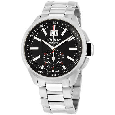 Alpina Racing Black Dial Stainless Steel Men's Watch AL353B5AR36B