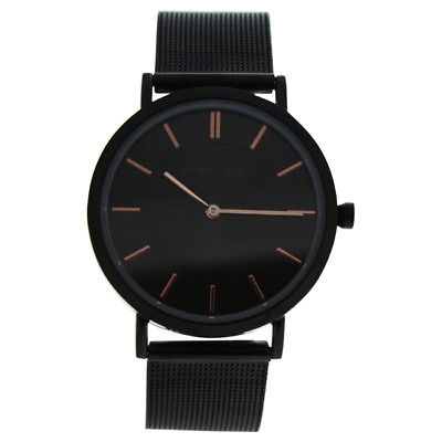 Andreas Osten AO-195 Distrig - Black Stainless Steel Mesh Bracelet Watch 1 Pc