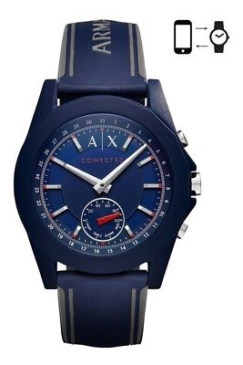 Genuine Armani Exchange Unisex Hybrid Connected Smart A|X Watch AXT1002 BLUE