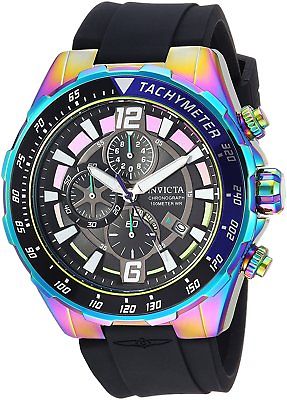 Invicta 24579 Men's Aviator Chronograph 49mm Black Dial Watch