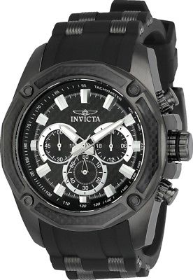 Invicta 25974 Men's Aviator Chronograph 48mm Black Dial Watch