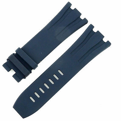 AUDEMARS PIGUET ROYAL OAK OFFSHORE DIVER BLACK RUBBER STRAP - 100% AUTHENTIC