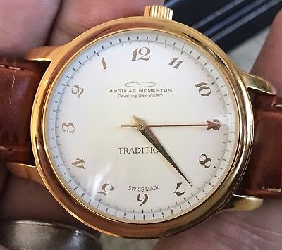 Angular Momentum Tradition Revolving Disc Technology Swiss Automatic 38mm
