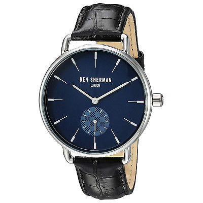 Ben Sherman WB063UB Men's Portobello Heritage Black Strap Watch