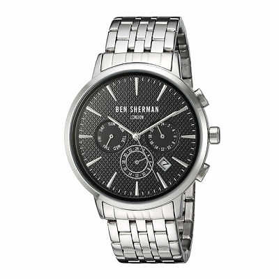 Ben Sherman WB028BMA Men's Portobello Professional Black Dial Watch