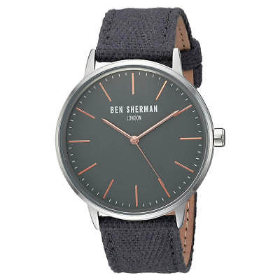 Ben Sherman WB009EA Men's Portobello Social Grey Dial Quartz Watch