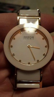BERING Time 11429-766 Womens Ceramic Collection Watch with Stainless steel Band