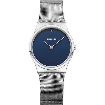 Bering Women's Classic 30mm Steel Bracelet & Case Quartz Watch 12130-007