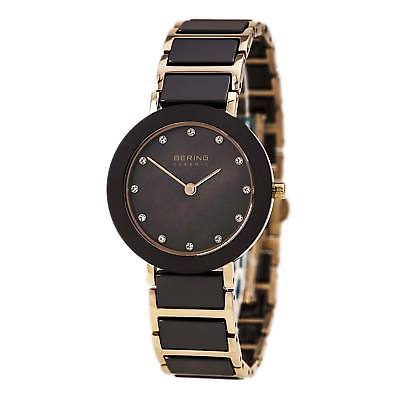 Bering 11429-765 Lady's Swarovski Crystal Accented MOP Dial Watch
