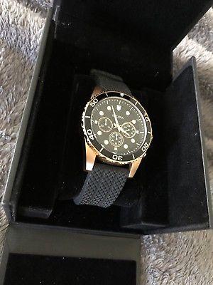 Bulova Chrograph Macy's Exclusive Rose Gold Men's Watch
