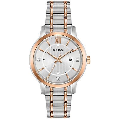 Bulova 98P176 Women's Diamond  Silver Quartz Watch