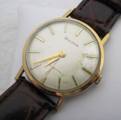 VINTAGE MENS BULOVA WRISTWATCH WATCH