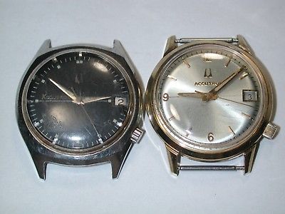 Two (2) Bulova Accutron Model 218 Wristwatches. 162G