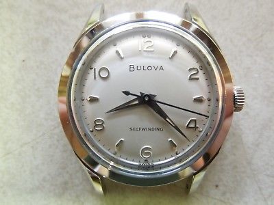 Vintage 1955 Bulova Self-winding 17 jewels...  Professionally serviced ... Mint