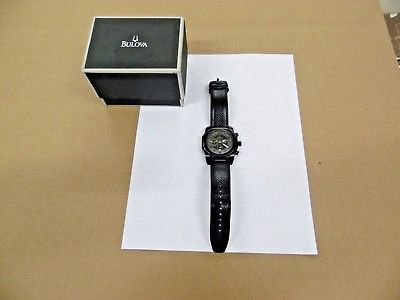 Bulova 98B151 Wrist Watch for Men NO RESERVE FREE SHIPPING