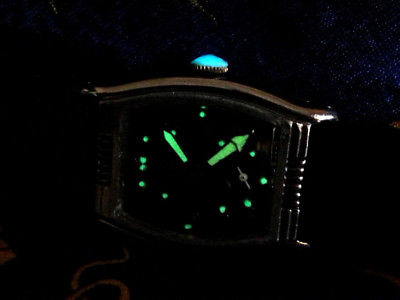 VINTAGE MENS 1956 BULOVA CHRONOGRAPH ISOCHRONISM 10BP W/ NITE GLOW RARE WATCH