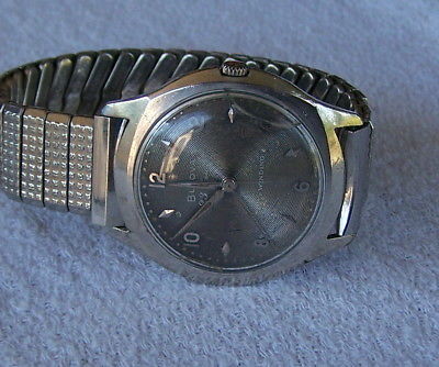 Vintage Mens Bulova 23 Jewel Selfwinding Watch Runs