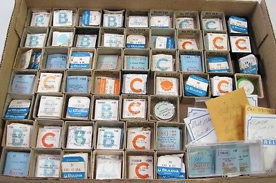 LOT OF VINTAGE BULOVA WRISTWATCH WATCH MOVEMENT PARTS REPAIR