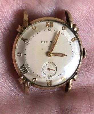 Vintage BULOVA 10K GF L2 Working Men�s Watch
